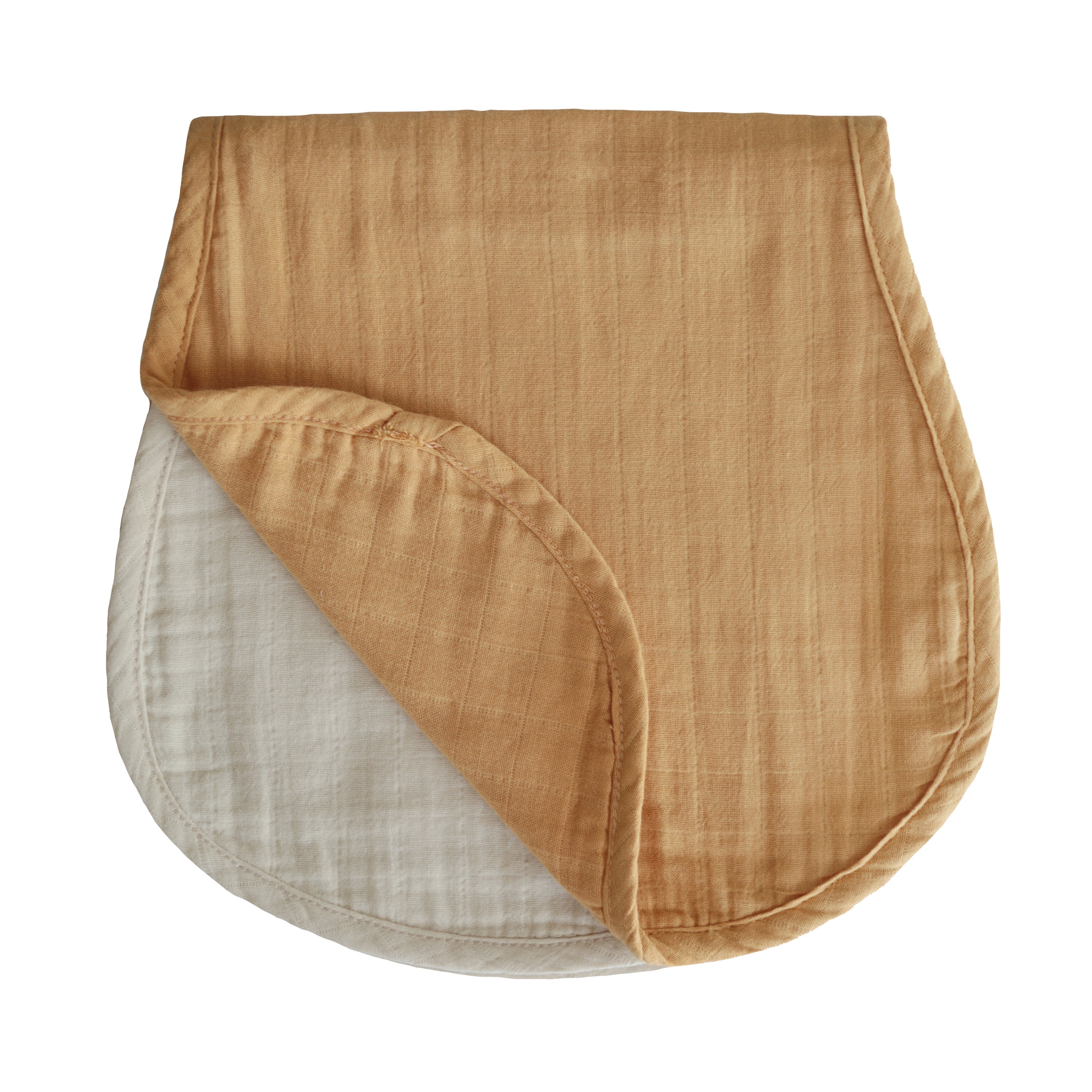 Image of Organic Cotton Muslin Burp Cloth 2-Pack